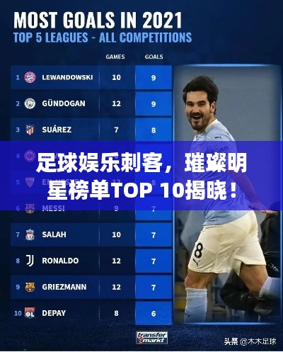 足球娱乐刺客，璀璨明星榜单TOP 10揭晓！