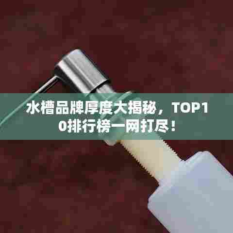 水槽品牌厚度大揭秘，TOP10排行榜一网打尽！