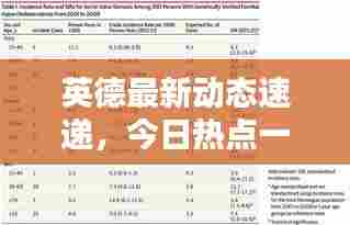 英德最新动态速递,今日热点一网打尽