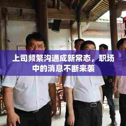 上司频繁沟通成新常态,职场中的消息不断来袭