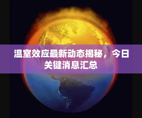 温室效应最新动态揭秘,今日关键消息汇总