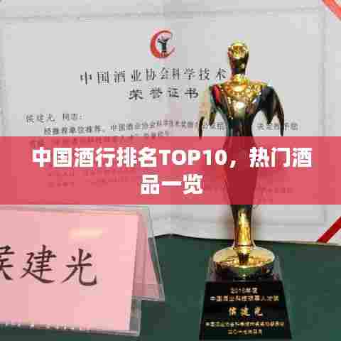中国酒行排名TOP10,热门酒品一览