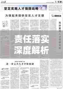 责任落实深度解析,实践中的挑战与策略探讨