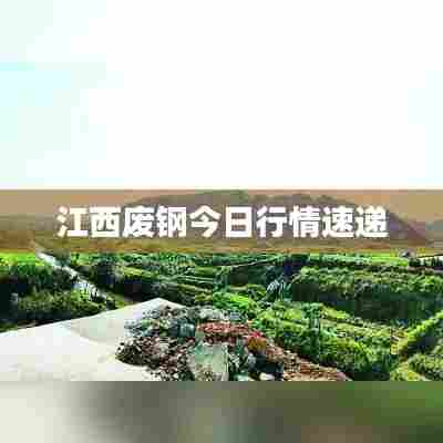 江西废钢今日行情速递