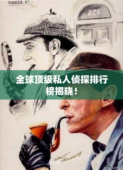 全球顶级私人侦探排行榜揭晓！