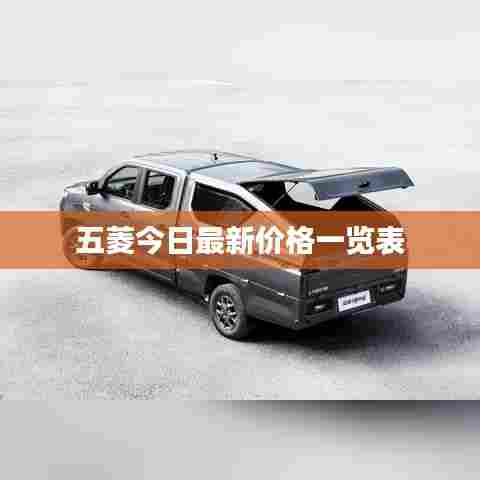 五菱今日最新价格一览表