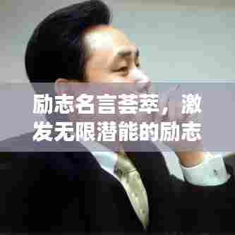 励志名言荟萃,激发无限潜能的励志语录