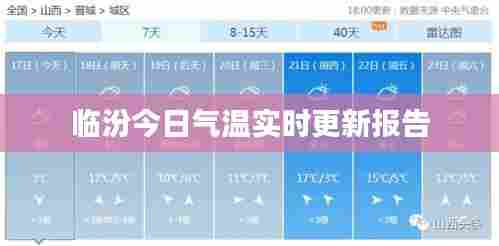 临汾今日气温实时更新报告
