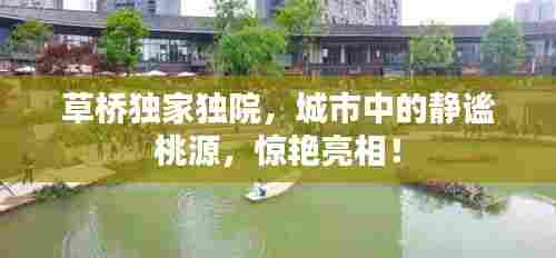 草桥独家独院,城市中的静谧桃源,惊艳亮相!