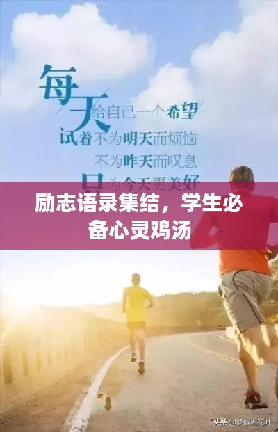励志语录集结,学生必备心灵鸡汤