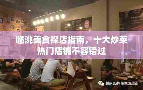 临洮美食探店指南,十大炒菜热门店铺不容错过