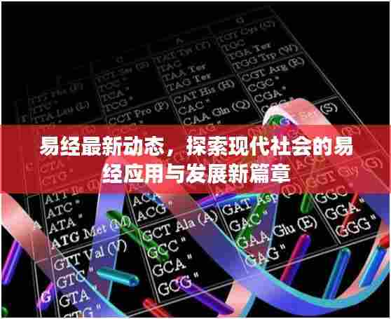 易经最新动态,探索现代社会的易经应用与发展新篇章