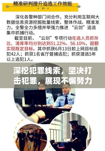 深挖犯罪线索,坚决打击犯罪,展现不懈努力的坚定决心