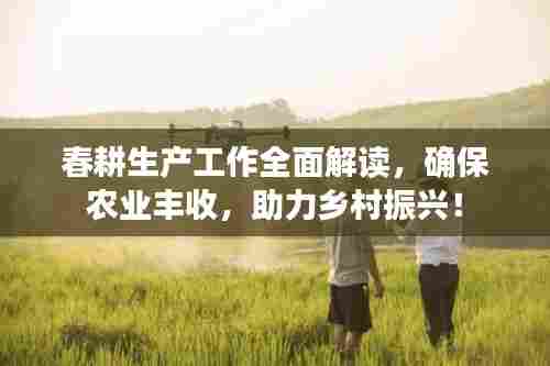 春耕生产工作全面解读，确保农业丰收，助力乡村振兴！