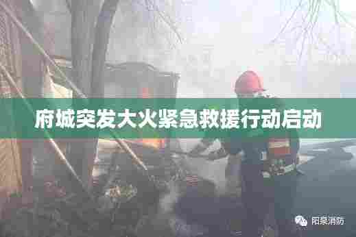 府城突发大火紧急救援行动启动