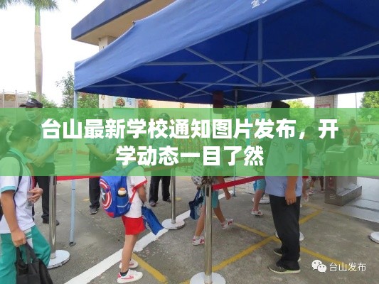 台山最新学校通知图片发布，开学动态一目了然