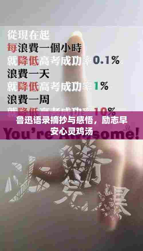 鲁迅语录摘抄与感悟,励志早安心灵鸡汤