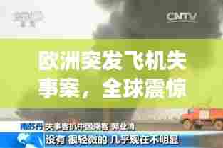 欧洲突发飞机失事案,全球震惊!