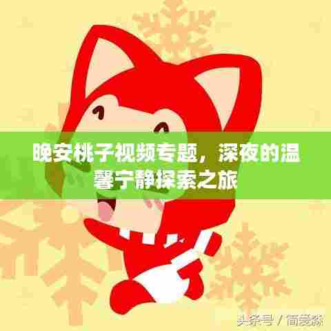 晚安桃子视频专题,深夜的温馨宁静探索之旅