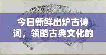 今日新鲜出炉古诗词,领略古典文化的独特魅力