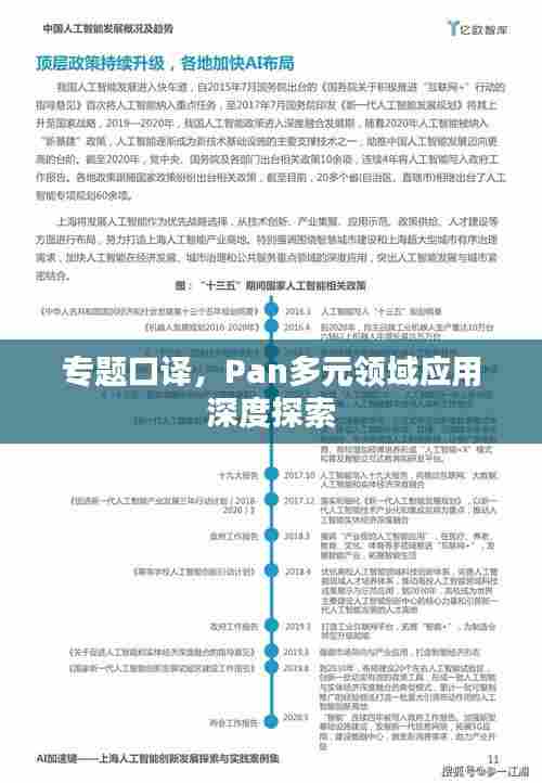 专题口译，Pan多元领域应用深度探索