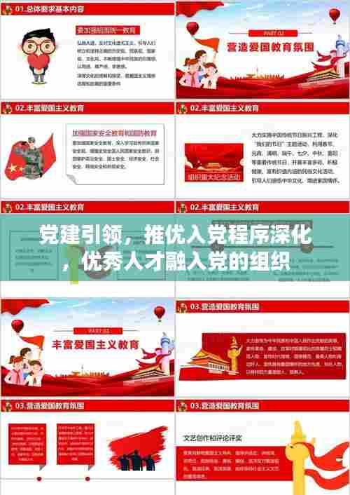 党建引领,推优入党程序深化,优秀人才融入党的组织