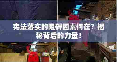 宪法落实的阻碍因素何在？揭秘背后的力量！