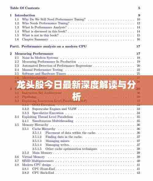 龙头股今日最新深度解读与分析