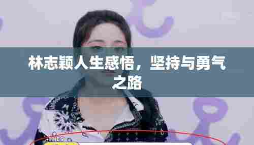 林志颖人生感悟,坚持与勇气之路