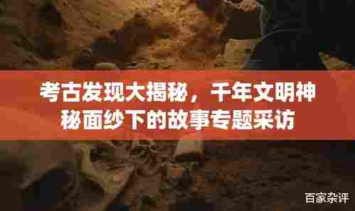 考古发现大揭秘,千年文明神秘面纱下的故事专题采访