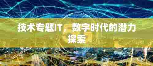 技术专题IT,数字时代的潜力探索