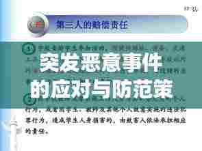 突发恶意事件的应对与防范策略