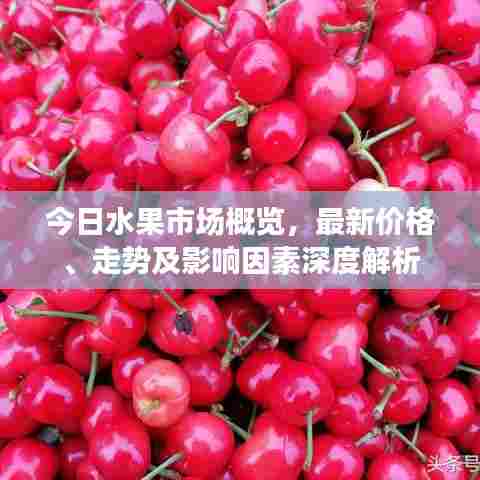 今日水果市场概览,最新价格、走势及影响因素深度解析