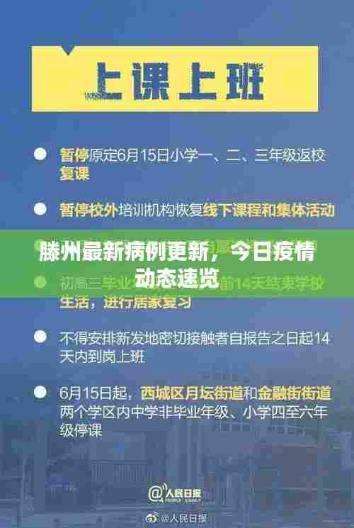滕州最新病例更新,今日疫情动态速览