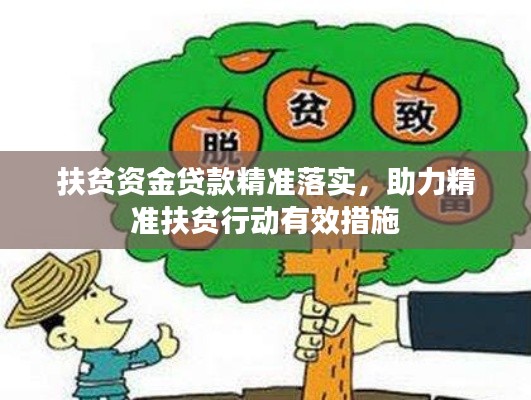 扶贫资金贷款精准落实,助力精准扶贫行动有效措施