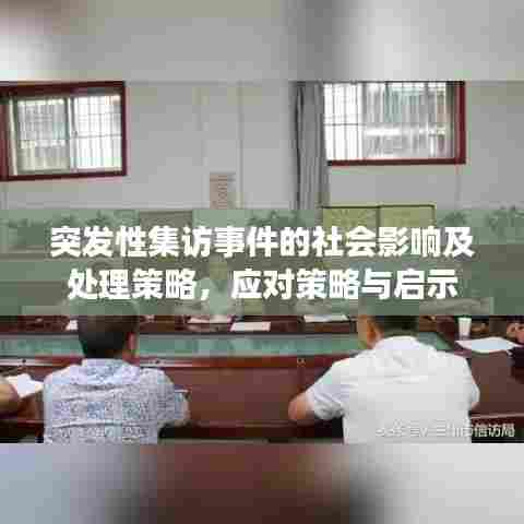 突发性集访事件的社会影响及处理策略，应对策略与启示