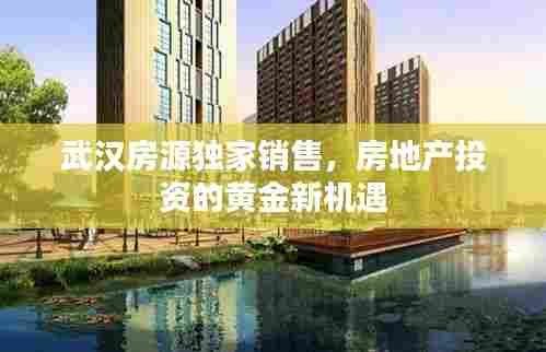 武汉房源独家销售，房地产投资的黄金新机遇