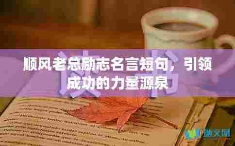 顺风老总励志名言短句,引领成功的力量源泉