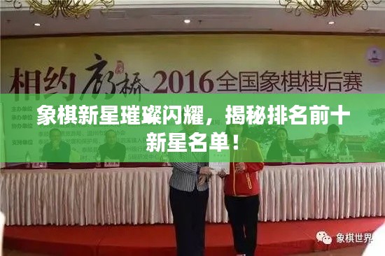 象棋新星璀璨闪耀,揭秘排名前十新星名单!