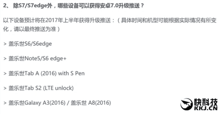 三星S6安卓版本及软件许可证类型解析